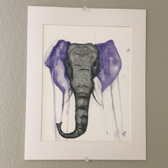 Elephant art Basel Miami painting - Picture 1 of 1